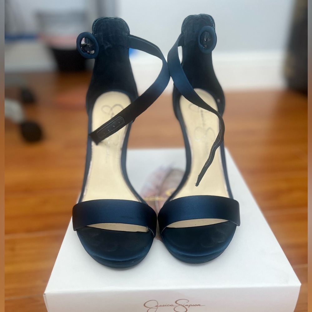 Jessica Simpson Satin Evening Sandal  Sz. 7